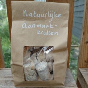 Natuurlijke aanmaakkrullen
